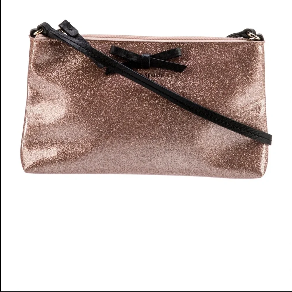Kate Spade Pink Glitter Crossbody Bag - Picture 4 of 8